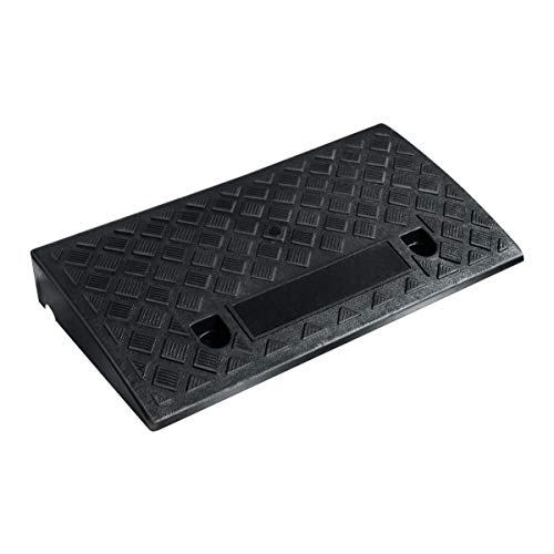 Yardwe Car Curb Ramps- 19. 6 L X 10. 6 W X 2. 6 H Threshold Ramp, Portable Lightweight Driveway Ramp Loading Ramp Slope Motorcycle Pad For Driveway, Sidewalk, Loading Dock #TOP7