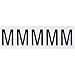 Brady 9714-M, 97694 97 Series Indoor/Outdoor Number and Letter, (Pack of 30 Cards)