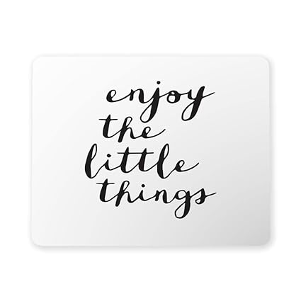 100Yellow Designer Quotes Mousepad | Non-Slip Waterproof Gaming Pad - 6194