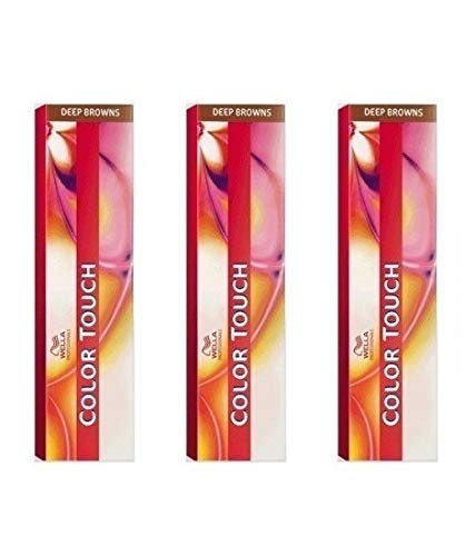 Wella 3 er Pack Color Touch 60 ml Vibrant Reds P5 55/65