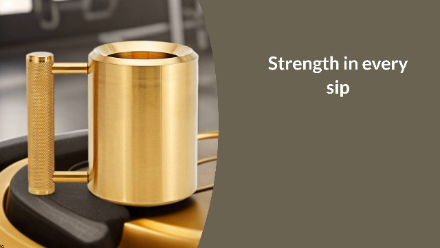 Amazon.com: Heavy Mug Weighted Mug 18LB/8KG 10 oz Heavy Workout Cup with  Non-Slip Handle, 304 Stainless Steel Fitness Dumbbell Coffee Mug for Home  Gym Training, Arm Strength Challenge,Golden : Sports & Outdoors