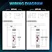 Multifunction Time Relay, 16A Delay ON Off GRT8-M1 AC DC 12-240V with 10 Relay Timer Control Delay Function Mode DIN Rail Electronic Relays of Wide Time Delay Range for 0.1 Seconds to 10 Days