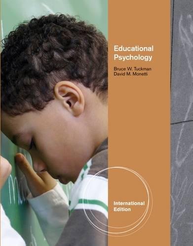 EDUCATIONAL PSYCHOLOGY, 1ST EDN