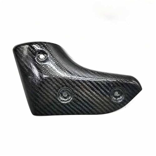 Protector de escape para Yamaha TMAX 560 en fibra de carbono real con acabado premium de alta resistencia