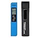 AUTOUTLET TDS EC Mètre Numérique Testeur Durete de l'eau Température Mètre 0-9999 PPM Testeur Stylo pour L'eau Potable,Aquariums,Culture Hydroponique,Chlore Piscines,Spa,Analyse Eau Demineralisee