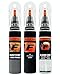 Grundierung günstig Kaufen-FIRANTO Lackstift Autolack Reparaturset für VW/Volkswagen LC9X Deep Black - 3-in-1 Autolack Kratzer Reparaturstift 15ml Grundierung, Klarlack