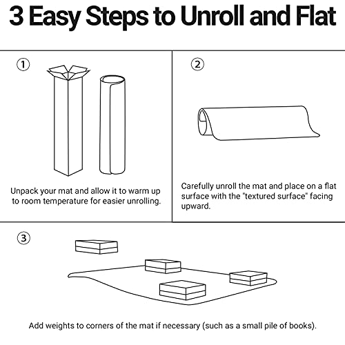 Misounda Chair Mat For Hard Wood Floors - 45 X 59 Inch L & U Shaped Desk Floor Chair Mat For Hard Floor Use At Workstations And Large Desks And Large Computer Tables #TOP6