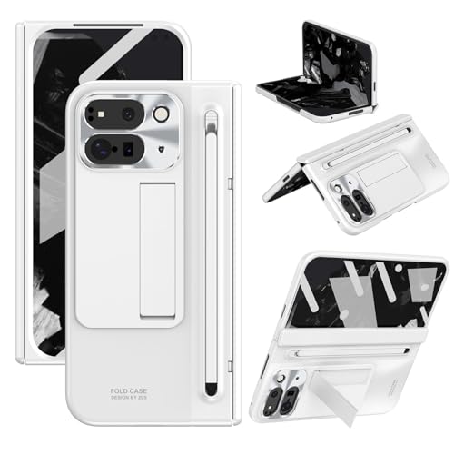 Miimall Ή Pixel 10 Pro Fold yt ΂ݖh~ gуP[X X^h KX Sʕی X X}zP[X y ϏՌ case O[O sNZ10v tH[h P[X wh~ qWی Jی o
