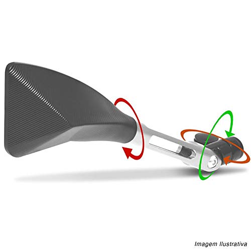 Espelho Retrovisor Moto Esportivo Estilo Rizoma Hornet cb300 xj6