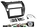 Produktbild NIQ Radio Einbauset inkl. Adapter für Lenkradfernbedienung geeignet für Honda Civic Bj. 2006-2012 Doppel-DIN schwarz