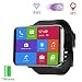 Produktbild Smartwatch, 2.86 Zoll Herren Uhr mit 2700 mAh Akku SIM Karte und 5.0MP Kamera, Fitness Tracker IP67 Wasserdicht, Sportuhr Unterstützung 4G WIFI GPS für Damen, Google Play Youtube WhatsApp,3+32G,Silber