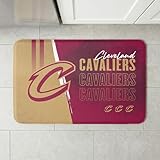 Northwest NBA Cleveland Cavaliers Embossed Anti-Fatigue Mat, Cushioned Kitchen Floor Rug, Non-Slip PVC Standing Comfort, 18 x 30 in