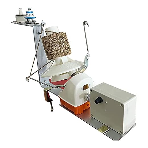 LBWF Automatic Yarn Ball Winder, Electric Knitting Reel Yarn, Adjustable Speed and Low Noise, Easy to Set Up and Use, for Metal Yarn, Wool, String, Nylon Yarn Ball Wind