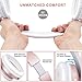 immagine 5zihnic Wireless Stereo Pieghevole Cuffie, Bluetooth Auricolare con Microfono Integrato Mini SD/tf for iPhone/Samson/iPad/pc FM Comodi paraorecchie per Indossare a Lungo-Oro Rosa