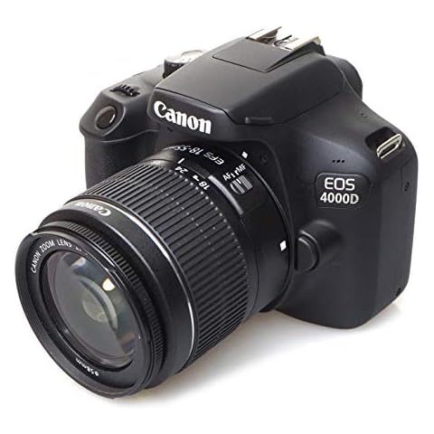 Canon EOS 4000D Kit 18-55mm DC III Spiegelreflexkamera, schwarz Cover