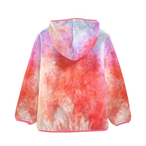 GuoChe Colorful Messy Baby Fleece Jacket2
