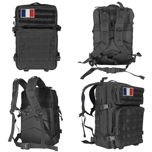 Oreunik 45l military tactical backpack molle waterproof backpack large assault pack for outdoor trekking camping hiking etc