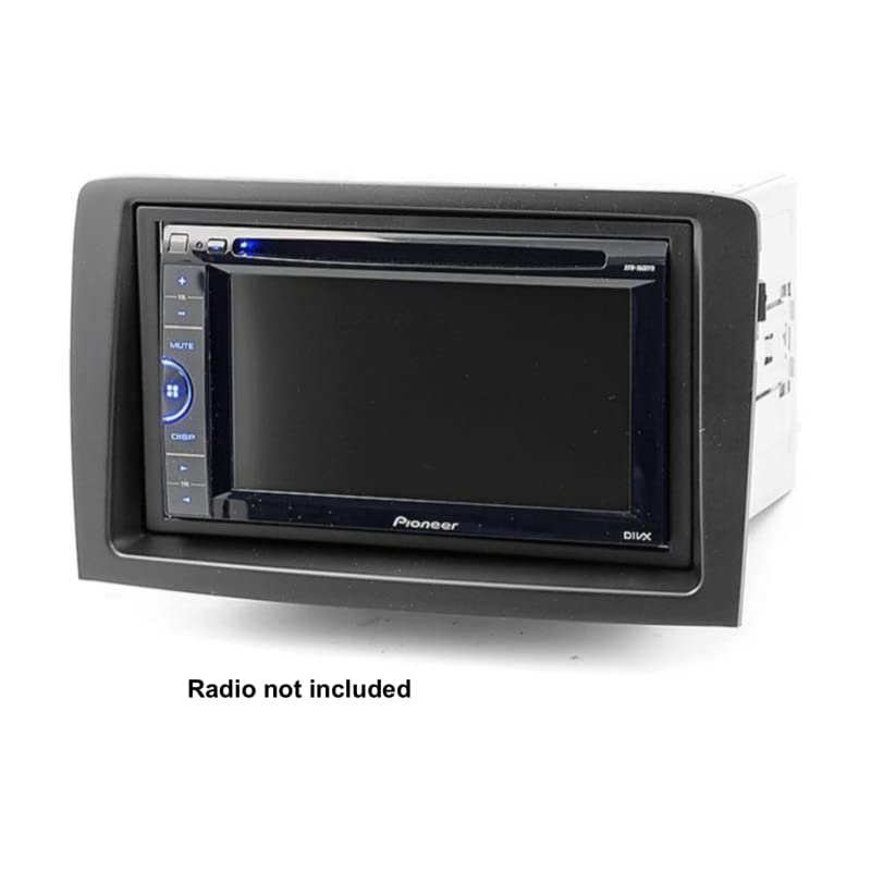 Sound way - Kit Montaggio Adattatore Autoradio, Mascherina 1 DIN / 2 DIN Compatibile con Fiat Idea/Lancia Musa