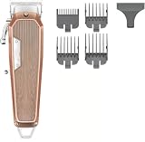 RASRGTRQ Adjustable Hair Clipper for Men Suitable for Home and Salon Use(Red)