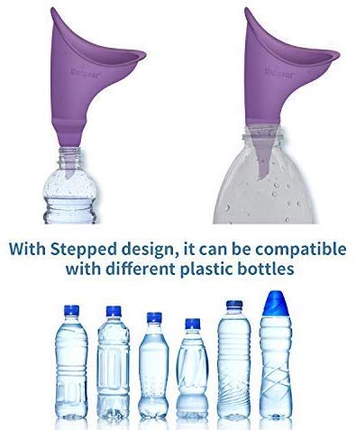 image for Unigear Female Urination Device, Portable Leakproof Urinal Funnel Lets