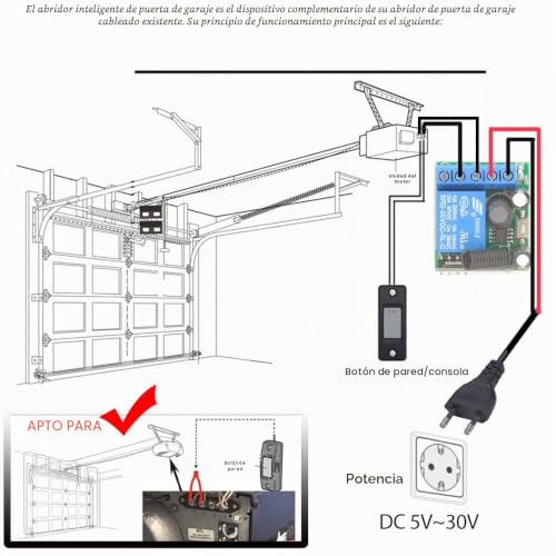 Control de relé DieseRC 5V-30V para solucionar la falta de interruptores cableados 2