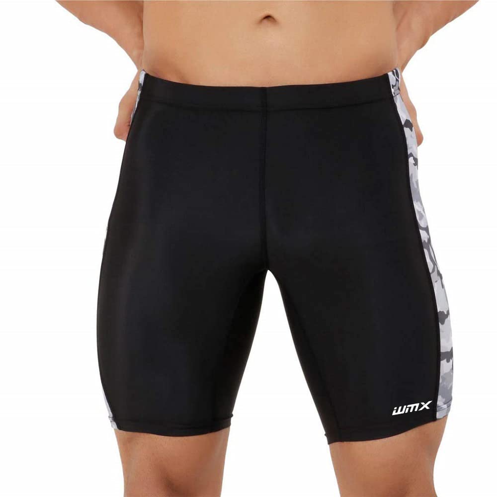 WMX Compression Men's Shorts Tights (Nylon& Polyster) Skins for Gym, Running, Cycling, Swimming, Basketball, Cricket, Yoga, Football, Tennis, Badminton & More (in, Alpha, XL, Regular, Sky Blue) 3