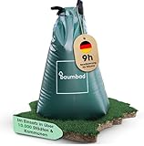 GIESSEN MIT SYSTEM: Der baumbad Baumsack ist ein ideales Bewässerungssystem für Bäume. Der Wassersack wird wie eine Jacke um den Stamm gelegt, per Reißverschluss verschlossen und mit Wasser befüllt. SPART ZEIT UND GELD: Mit unserem Wasserbeutel kann ...