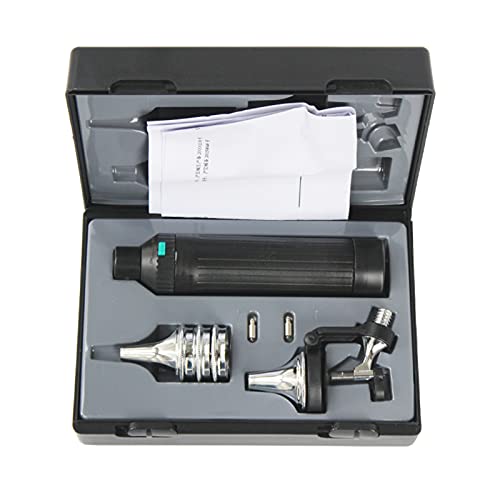 Kit diagnostico ORL – Set diagnostico LED per studenti di medicina e infermieristica con custodia in pelle per controlli sanitari completi in contesti educativi e professionali