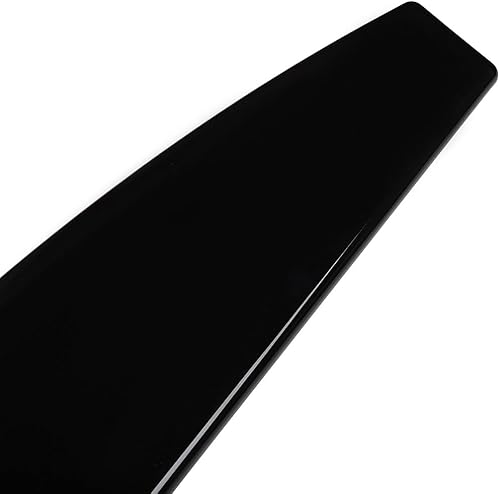 Miniatura 8 de SCITOO Kit de faldas laterales negras brillantes para carrocería de coche, 31 x 4 x 3 pulgadas, se adapta a falda lateral universal de ABS