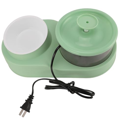 Fuente automática para agua de gato capacidad alta plástico verde miniatura 7
