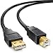 Produktbild deleyCON 10m aktives USB 2.0 Kabel Druckerkabel Scanner Kabel mit Signalverstärker USB2.0 Repeaterkabel PC Computer Drucker Scanner