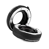 Auto Focus AF Extension Tube Ring 10mm 16mm Set Metal Mount,For Fujifilm X Mount Macro Lens