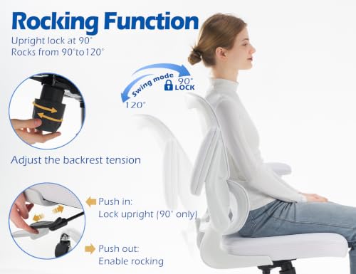 Image of TRALT Ergonomic Office Chair Desk Chair with Adjustable Lumbar Support