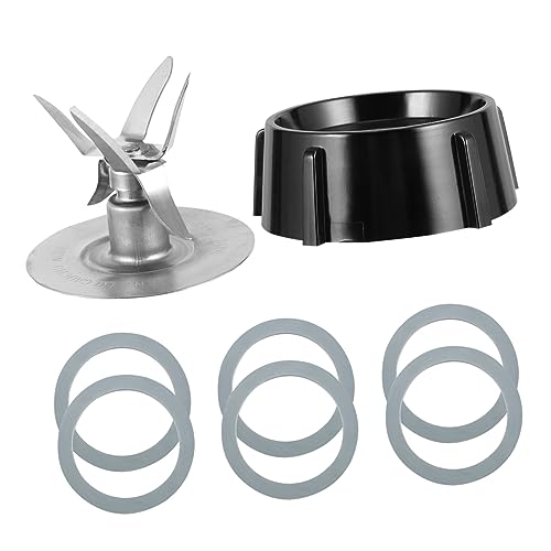 Warmhm 1satz Ersatzteile Für Osterizer Standmixer Mit Silikonringen Mixerblades Basis Praktisches Zubehör Für Effizientes Mixen Und Saftpressen Einfache Installation Langlebig