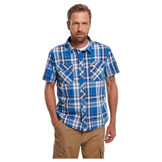Brandit Roadstar Shirt Short Sleeve, Farbe: blau, Größe: 3XL
