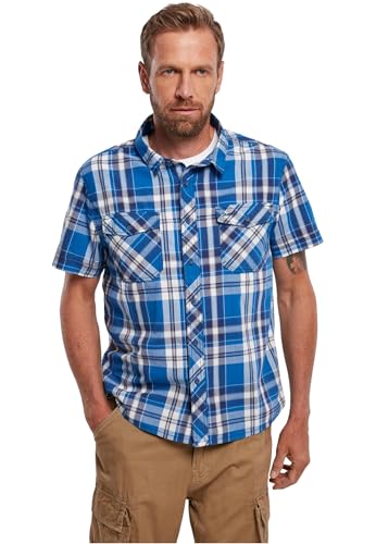 Brandit Roadstar Shirt Short Sleeve, Farbe: blau, Größe: 5XL