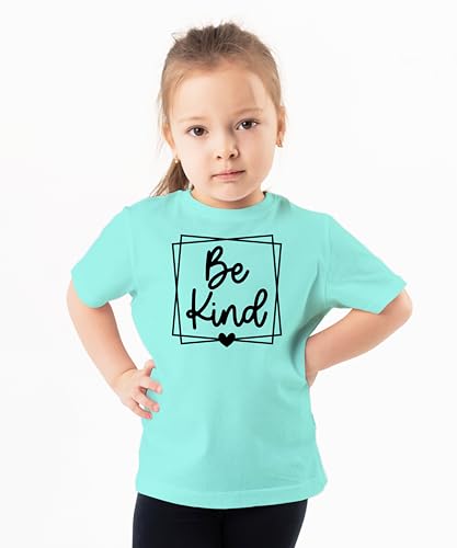 Be Kind Geometric Box Shirt for Baby & Toddler Youth Girl3