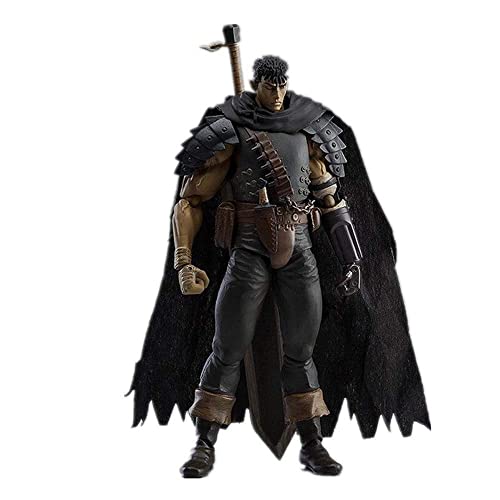 Anime Berserk Guts Black Swordsman Ver. Action Figure Figure Collectible Model Gifts Toys (A) #TOP29