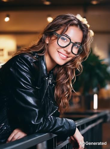 Image of VISOONE Retro Round Anti Eyestrain Metal Medium Eyewear Blue Light Blocking Glasses for Computer Gaming Women Man SANFORD