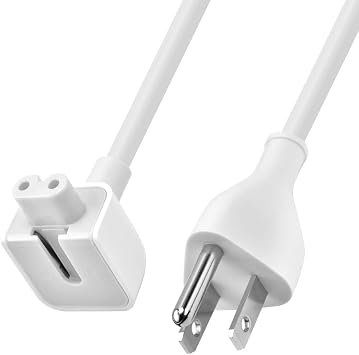 Replacement Ac Power Adapter Extension Cable Wall Cord for MacBook Pro, MacBook, MacBook Air Power adapters 45W, 60W, 85W, 61W, 87W MagSafe or MagSafe 2 Models