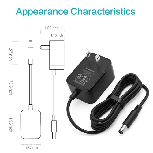 Image of 12V AC Power Adapter fits for Seagate Backup Plus SRD0SD0, Expansion SRD00F2、SRD0NF2, Central, FreeAgent GoFlex, SimpleTech External Hard Drive Power Supply Cord and More