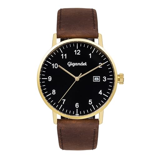 Montre analogique Gigandet Hommes pour un style chic au bureau et en soirée