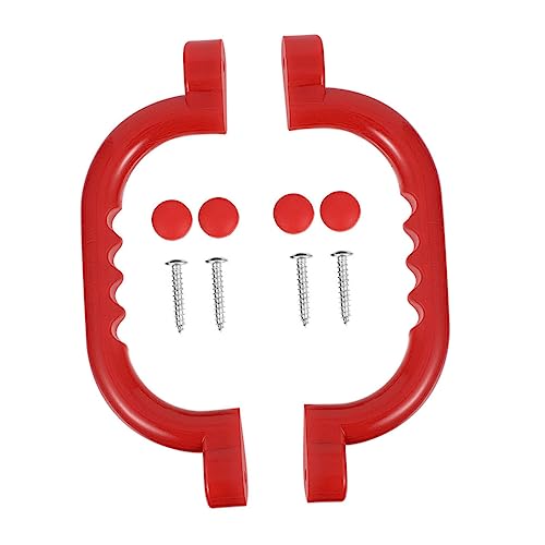 SHOWERORO 1 Set Non Slip Handles for Playground Climbing Frame Accessories Durable Hand Grip Bar for Safety Easy to Install Complete for Secure Playtime