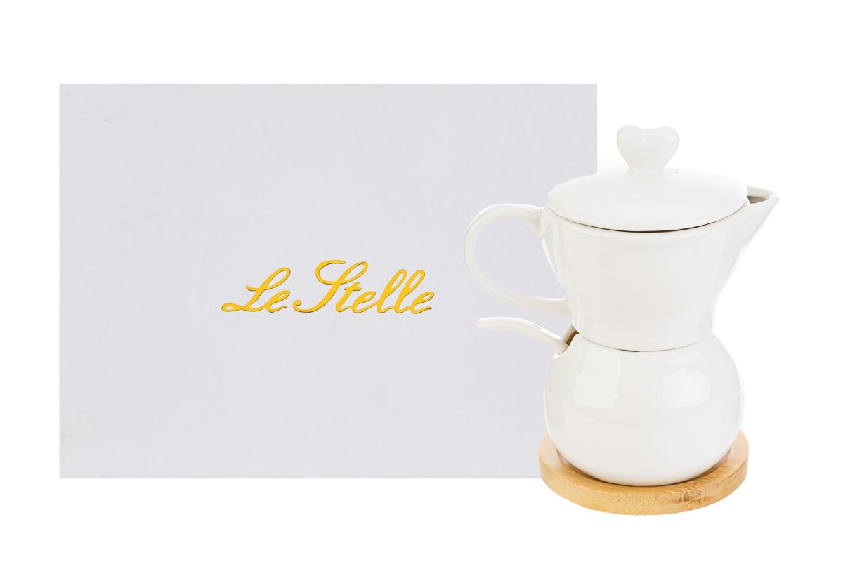 Bonbonnière de mariage et sucrier moka ST 56499 en porcelaine blanche