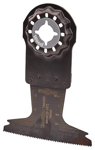 Makita B-64864 Multi-Tool Starlock Plunge Cut Saw Blade Tma052 HCS, Black - Image 3