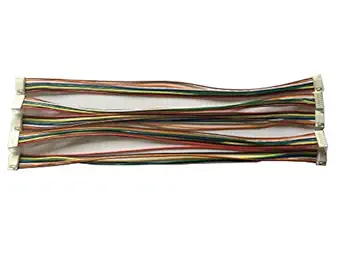 LATTECH 5 PCS 8 PIN JST GH Connectors on Both Sides with Electric Wire 1007 28 AWG(Total Length:200MM)