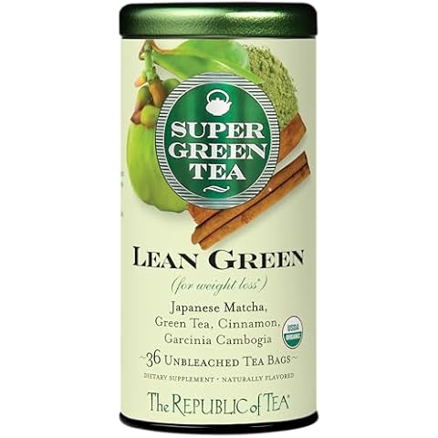The Republic of Tea Lean Green SuperGreen Tea Cover