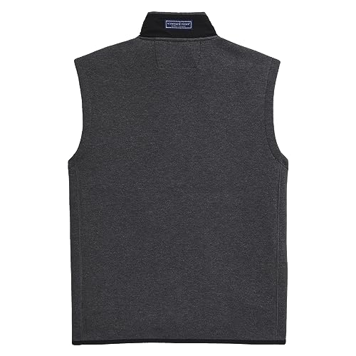 Image of vineyard vines Men's Mountain Sweater Fleece Vest