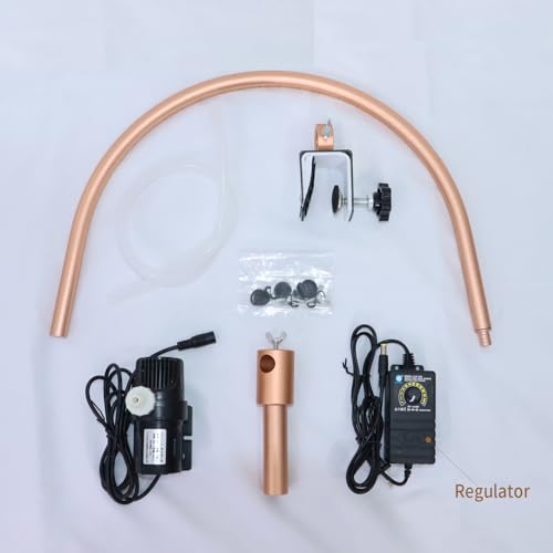 Generic Head Spa Portable Water Therapy Water Outlet Frame Waterfall Adjustable Fits Most Shampoo Bowl Bed For Massage Salon Equipment, Gold - Image 3