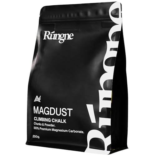 RUNGNE Magdust Chalk - Premium Sports Chalk for Rock Climbing, Bouldering, and Weightlifting - High-Performance Powder for Superior Grip Formula